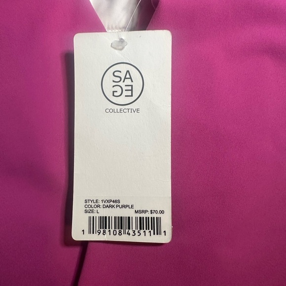 Sage Women's Track Pants in Vibrant Pink - Picture 2 of 4